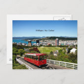 Wellington, Nieuw-Zeeland Briefkaart (Voorkant / Achterkant)