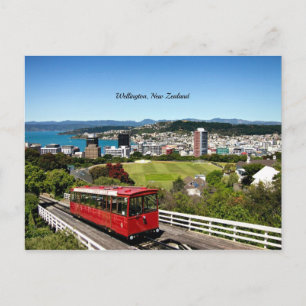 Wellington, Nieuw-Zeeland Briefkaart