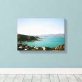 Wellington Nieuw-Zeeland Canvas Afdruk (Insitu (Houten vloer))