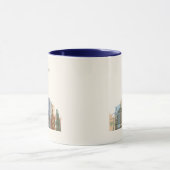 Wellington, Nieuw-Zeeland | City Skyline Mok (Midden)