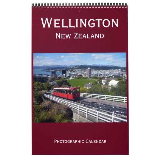 Wellington Nieuw-Zeeland Kalender (Hoes)
