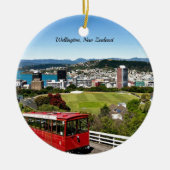 Wellington, Nieuw-Zeeland Keramisch Ornament (Voorkant)