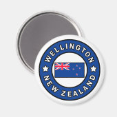 Wellington Nieuw-Zeeland Magneet (Voorkant / Achterkant)