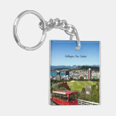 Wellington, Nieuw-Zeeland Sleutelhanger (Voorkant Links)