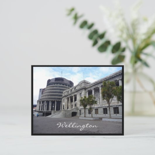 wellington nz briefkaart (Staand voorkant)