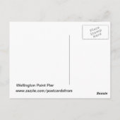 Wellington Point Pier Briefkaart (Achterkant)