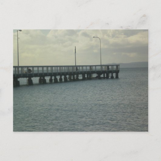 Wellington Point Pier Briefkaart (Voorkant)
