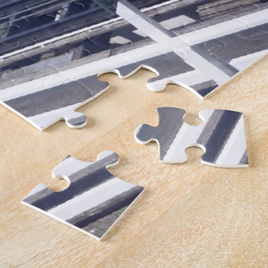 wellington rode kabelauto legpuzzel (Zijkant)