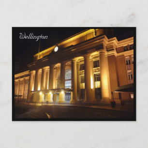 wellington-station briefkaart