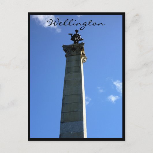 Wellingtonmonument Seddon Briefkaart (Voorkant)