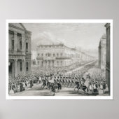 Wellington's Funeral Procession pass the Senior Poster (Voorkant)