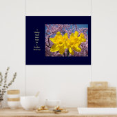 Wellness Art A Healing Touch geeft hoop voor Poster (Keuken)