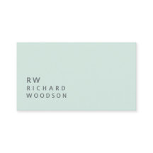 Wellness Bleek Mint Minted Name Initialen | Eenvou