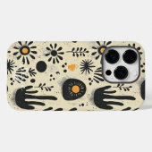 Wellness Bloemengelukzaligheid met woestijnaccente Case-Mate iPhone Case (Achterkant (horizontaal))