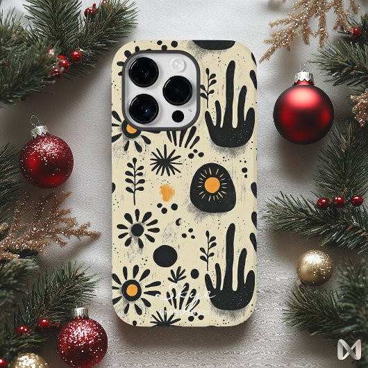 Wellness Bloemengelukzaligheid met woestijnaccente Case-Mate iPhone Case