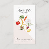 Wellness Branding | QR-code voedingsdeskundige Visitekaartje (Voorkant)