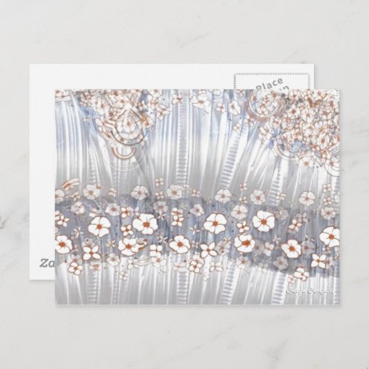 Wellness & bruiloft briefkaart (Voorkant / Achterkant)