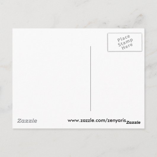 Wellness & bruiloft briefkaart (Achterkant)