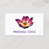Wellness Clinic Pilates Yoga Stretching Studio Visitekaartje (Voorkant)