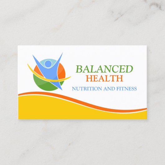 Wellness Coach Visitekaartje (Voorkant)