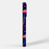 Wellness Cosmic Floral met Levendige Roze & Geel Case-Mate iPhone Case (Achterkant / Rechts)