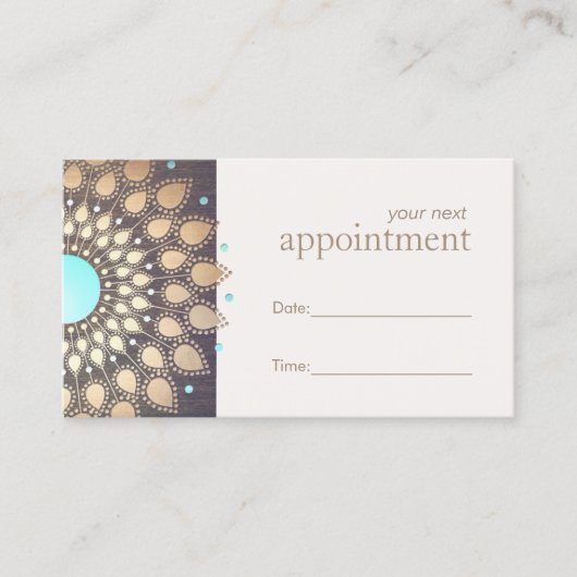 Wellness Counselor Appointherinnering Afsprakenkaartje (Voorkant)