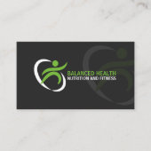 Wellness- en voedingscoach visitekaartje (Voorkant)