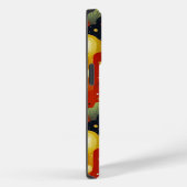Wellness Fiery Floral Passion met vet Sinaasappel Case-Mate iPhone Case (Achterkant / Rechts)