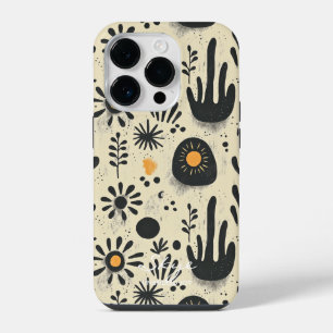 Wellness Floral Bliss met woestijnaccenten iPhone 14 Plus Hoesje