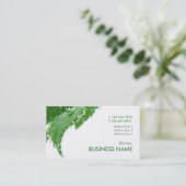 Wellness Fresh Care Business Card-sjabloon Visitekaartje (Staand voorkant)