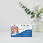 Wellness, handtherapie, sportmassage, medisch visitekaartje (Staand voorkant)