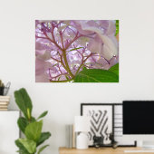 Wellness Healing Touch art giften Hydrangea Flower Poster (Thuiskantoor)