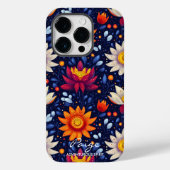 Wellness Levendig Bloemenavontuur met gedurfde tin Case-Mate iPhone Case (Achterkant)