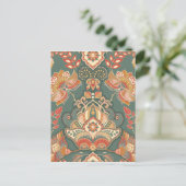 Wellness mandalas boho briefkaart (Staand voorkant)