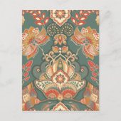 Wellness mandalas boho briefkaart (Voorkant)