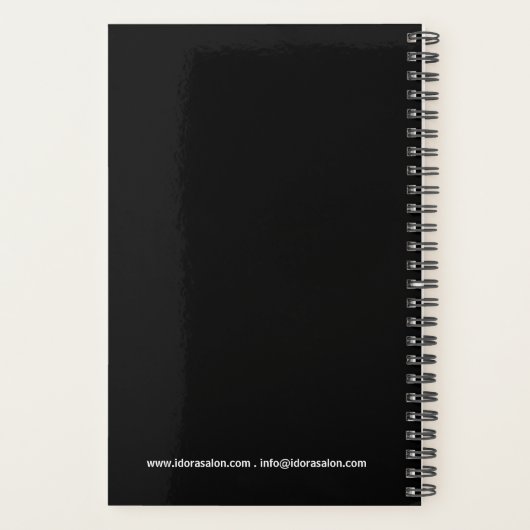 Wellness Massage Therapist Appointment Book Plann Planner (Achterkant)