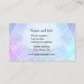 Wellness Meditation Blue Visitekaartje (Achterkant)