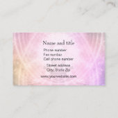 Wellness Meditation Visitekaartje (Achterkant)