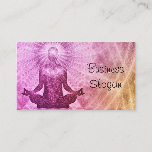 Wellness Meditation Visitekaartje (Voorkant)
