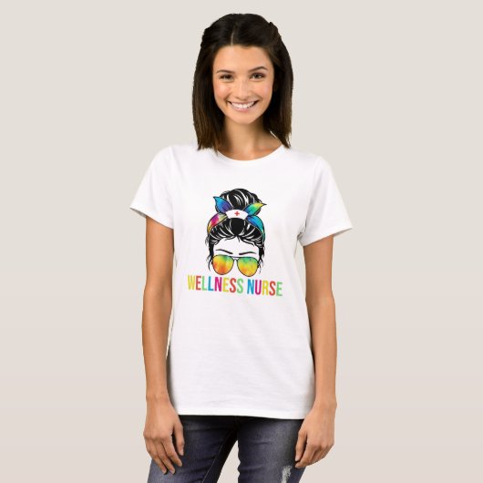 Wellness Nurse T-shirt (Voorkant volledig)
