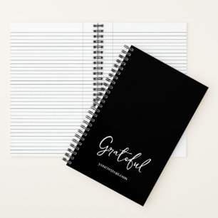 Wellness Retreat Notitieboek Dankbaar Schrift