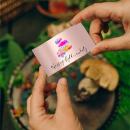 Wellness Spa Massage Therapy Reflexology Holograph Visitekaartje