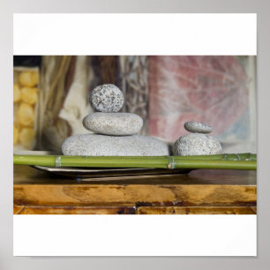 Wellness - Steine Poster