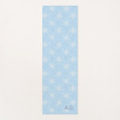 Wellness Waters Exercise Mat - Icy Snowflake  (Voorkant)