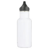 Wellness Waters Sports Bottle - Minimalist Optical Waterfles (Rechts)