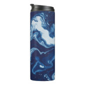 Wellness Waters Thermos - Matte Night Blue Name Thermosbeker (Geroteerd rechts)