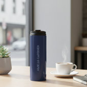 Wellness Waters Thermos - Matte Night Blue  Thermosbeker