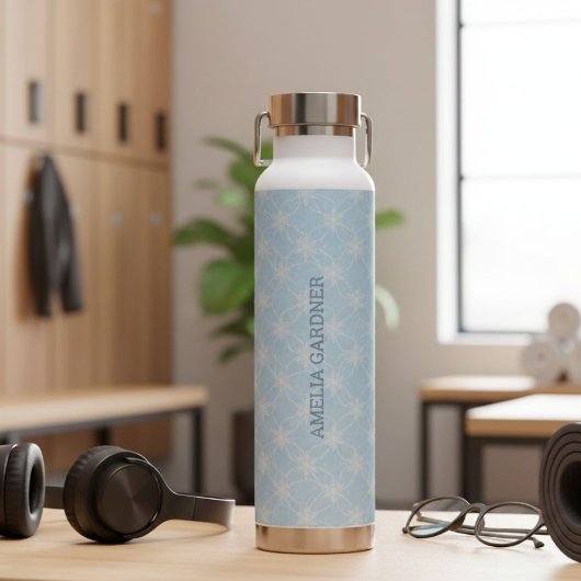 Wellness Waters Water Bottle - Icy Snowflake  Waterfles