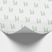 Wellness wensen cadeaupapier (Hoek)