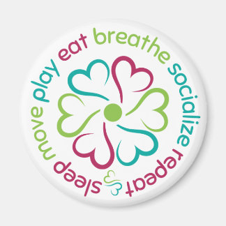 Wellness Wheel Magneet